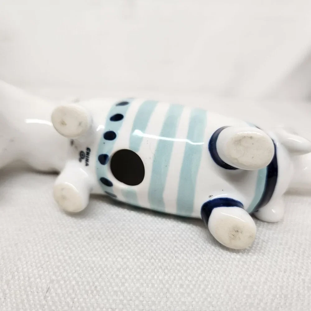 Ceramic Dachsund Sweater Bear Hat Salt and Pepper Shakers Target